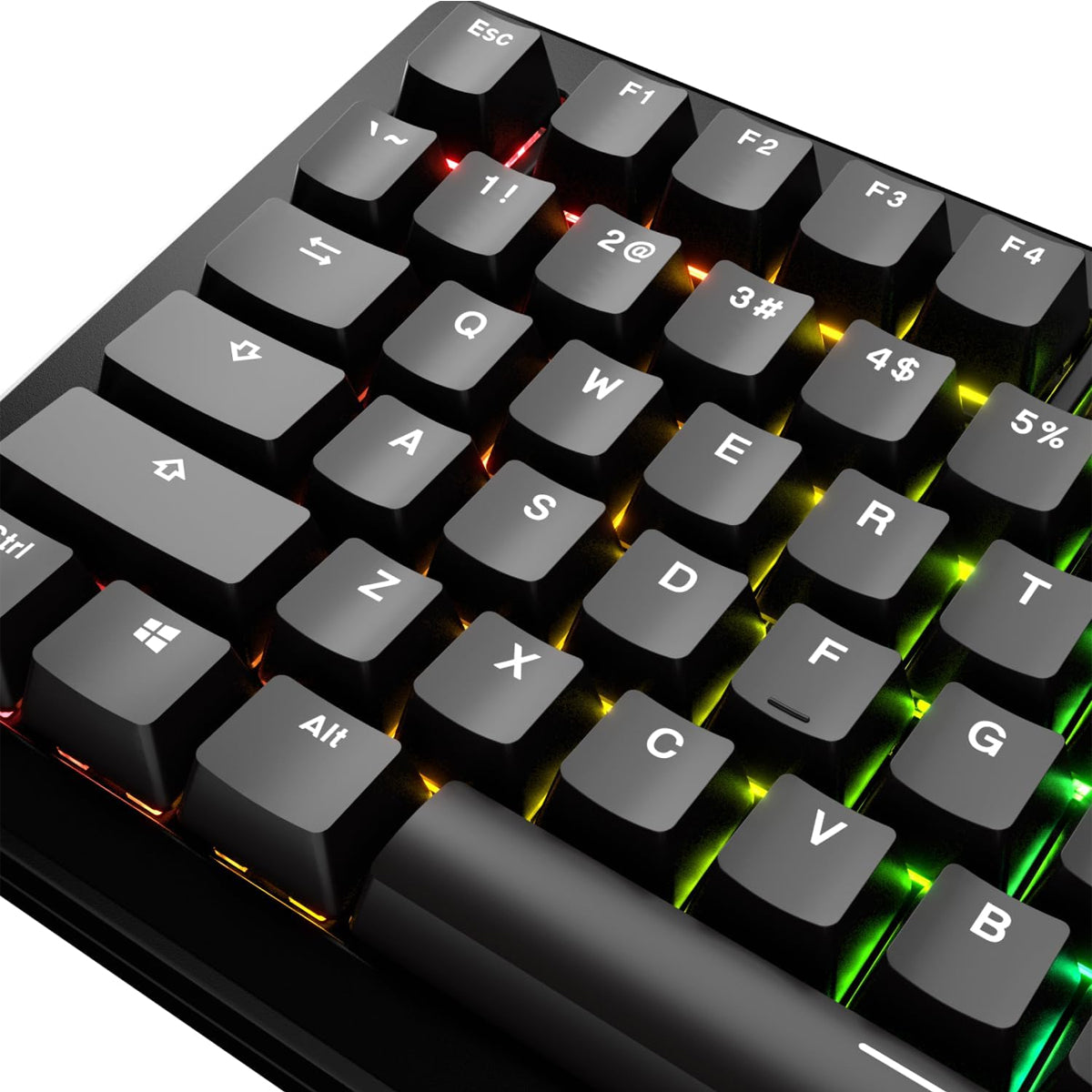 Glorious GPBT Basics Keycaps 130 Keys (Classic Black, Potion Pink, Epic Purple, Revive Red)