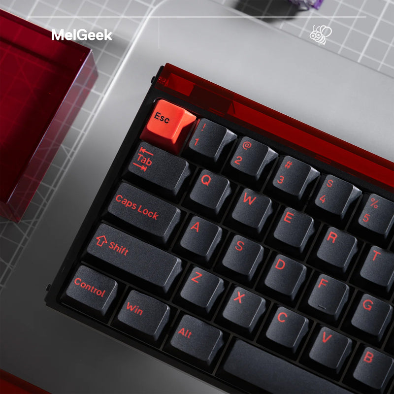 MelGeek MADE68 Ultra DIY Aluminum Alloy Case Magnetic Gaming Keyboard