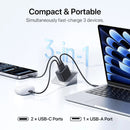 Baseus EnerFill FE22 Fast Charger 2C+U 70W (Cosmic Black) (E0123600)