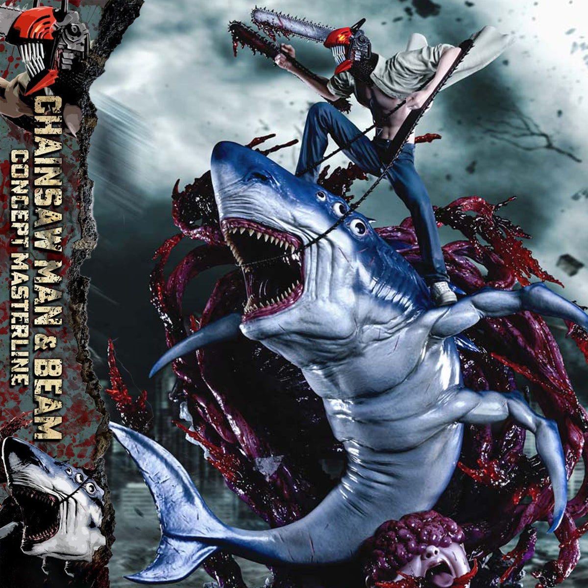 Concept Masterline Chainsaw Man - The Movie: Reze Arc Chainsaw Man & Beam (CMCSM-01)
