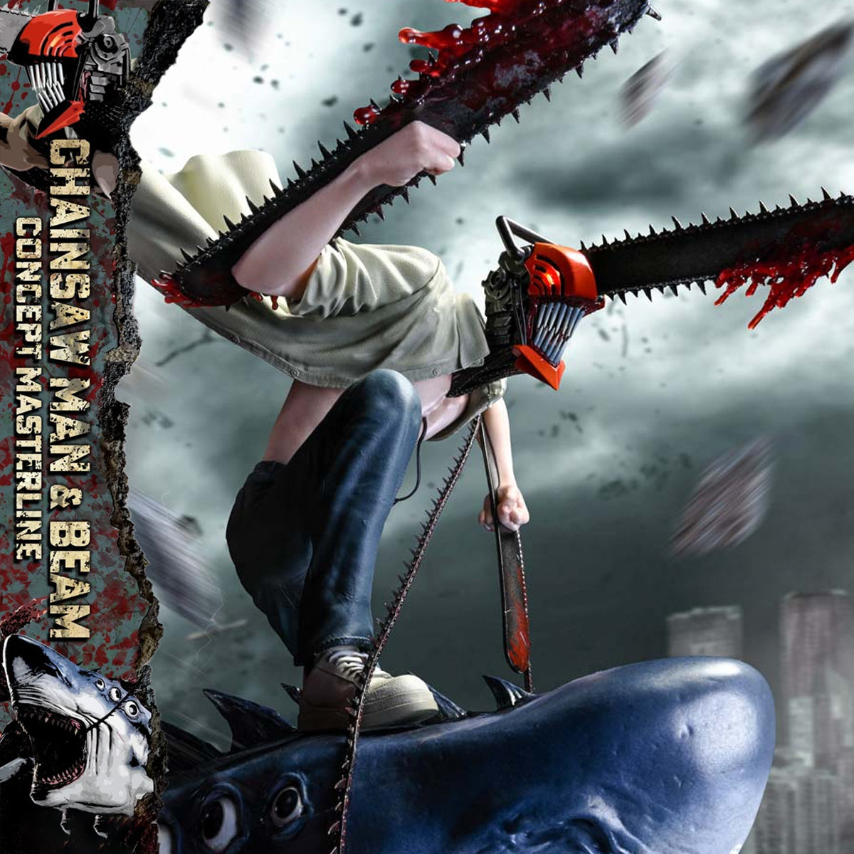 Concept Masterline Chainsaw Man - The Movie: Reze Arc Chainsaw Man & Beam (CMCSM-01)