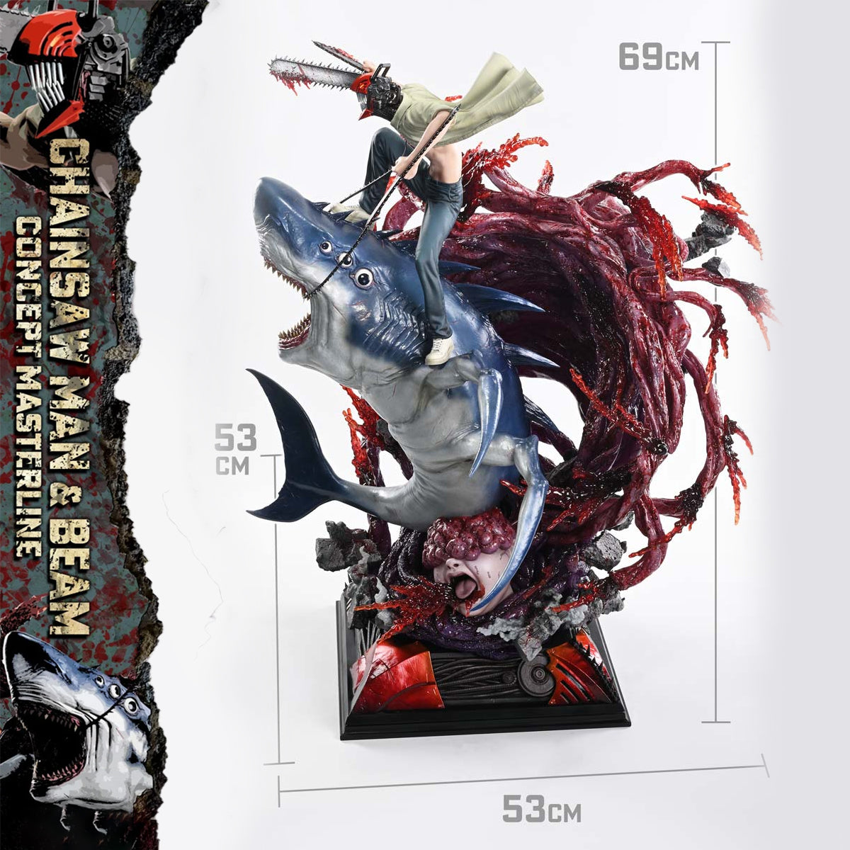 Concept Masterline Chainsaw Man - The Movie: Reze Arc Chainsaw Man & Beam (CMCSM-01)