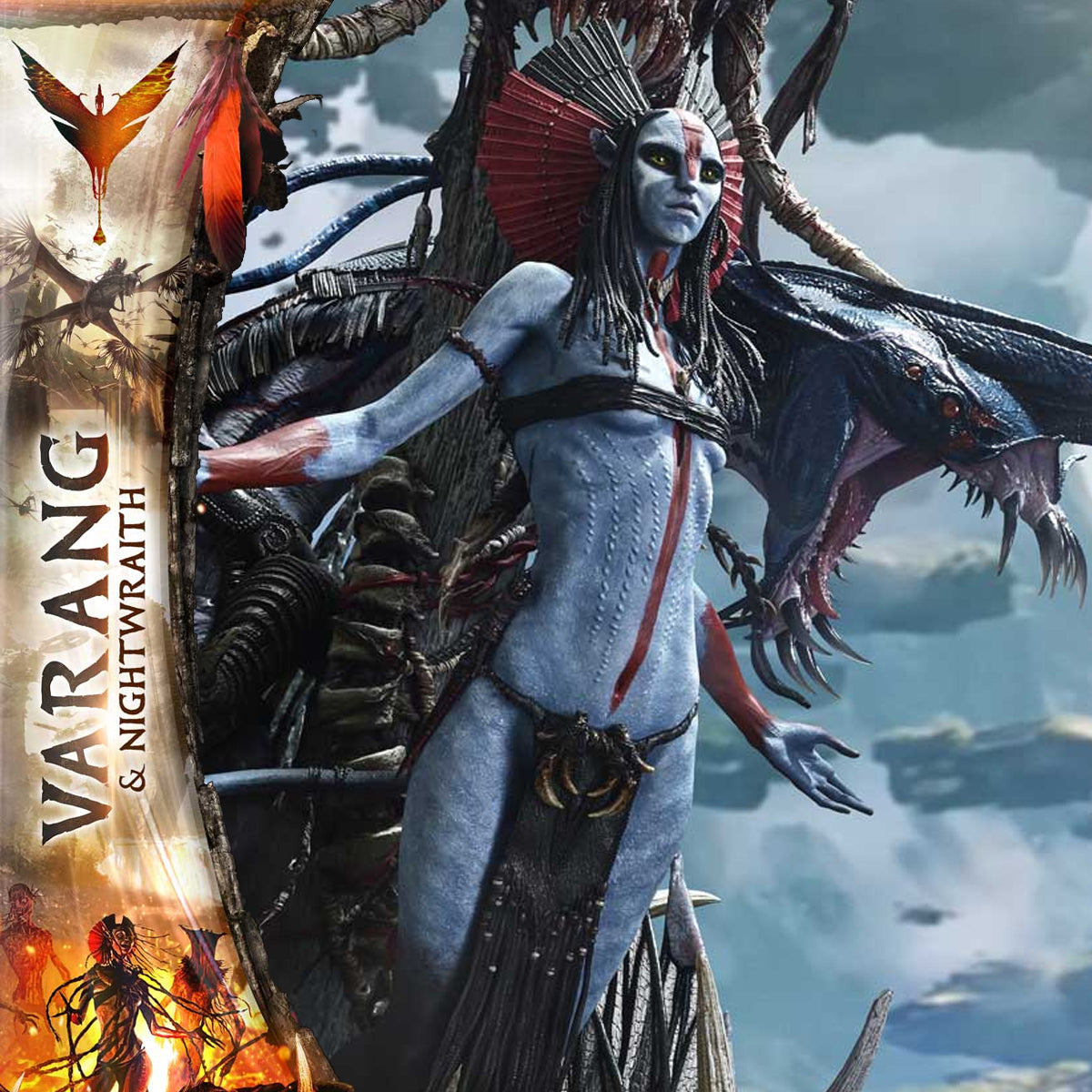 Real Elite Masterline Avatar: Fire and Ash (Film) Varang & Nightwraith Avatar Legacy Collection