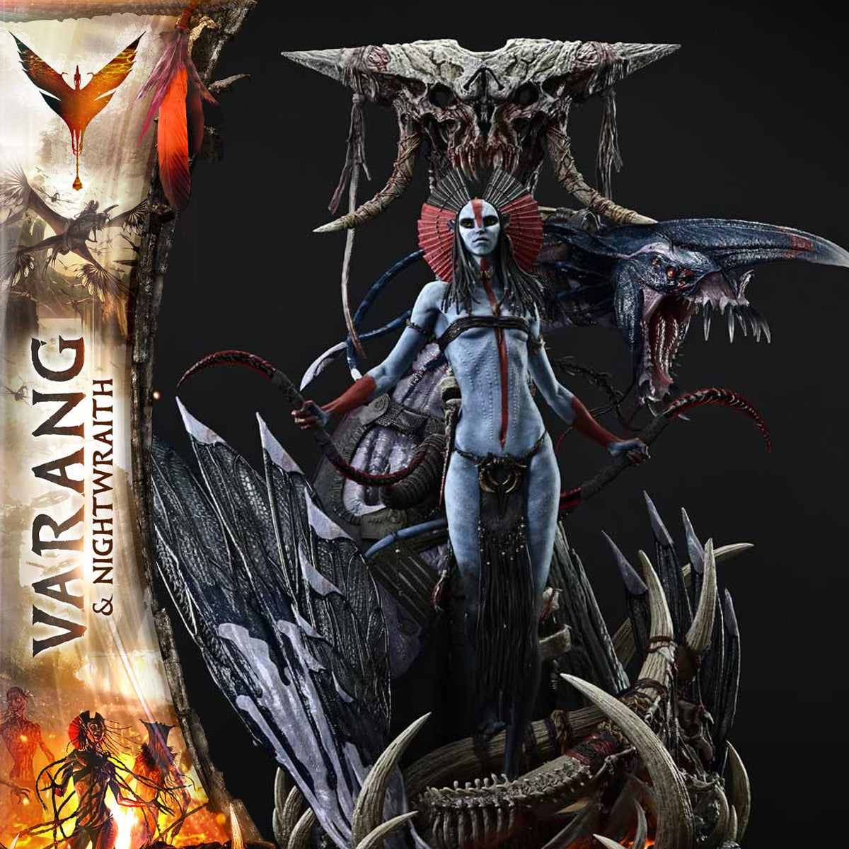 Real Elite Masterline Avatar: Fire and Ash (Film) Varang & Nightwraith Avatar Legacy Collection