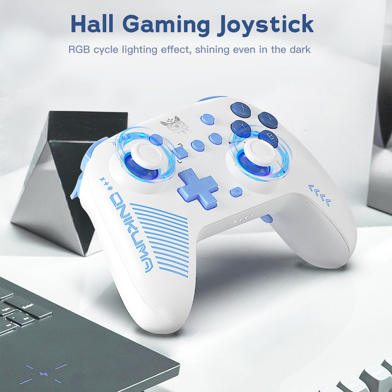 Onikuma C1 Dual-Mode RGB Hall Effect Gaming Controller