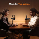 Maono PD200WS Hybrid Podcast Dynamic Wireless RGB Microphone