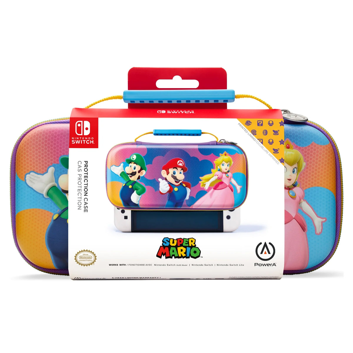 PowerA Protection Case for Nintendo Switch (Color Splash Heroes) (NSCS0302-01)