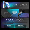 TechLife TLPM001 15.6" FHD (1920x1080) 60Hz IPS Ultra-Slim Aluminum Portable Monitor (Black)