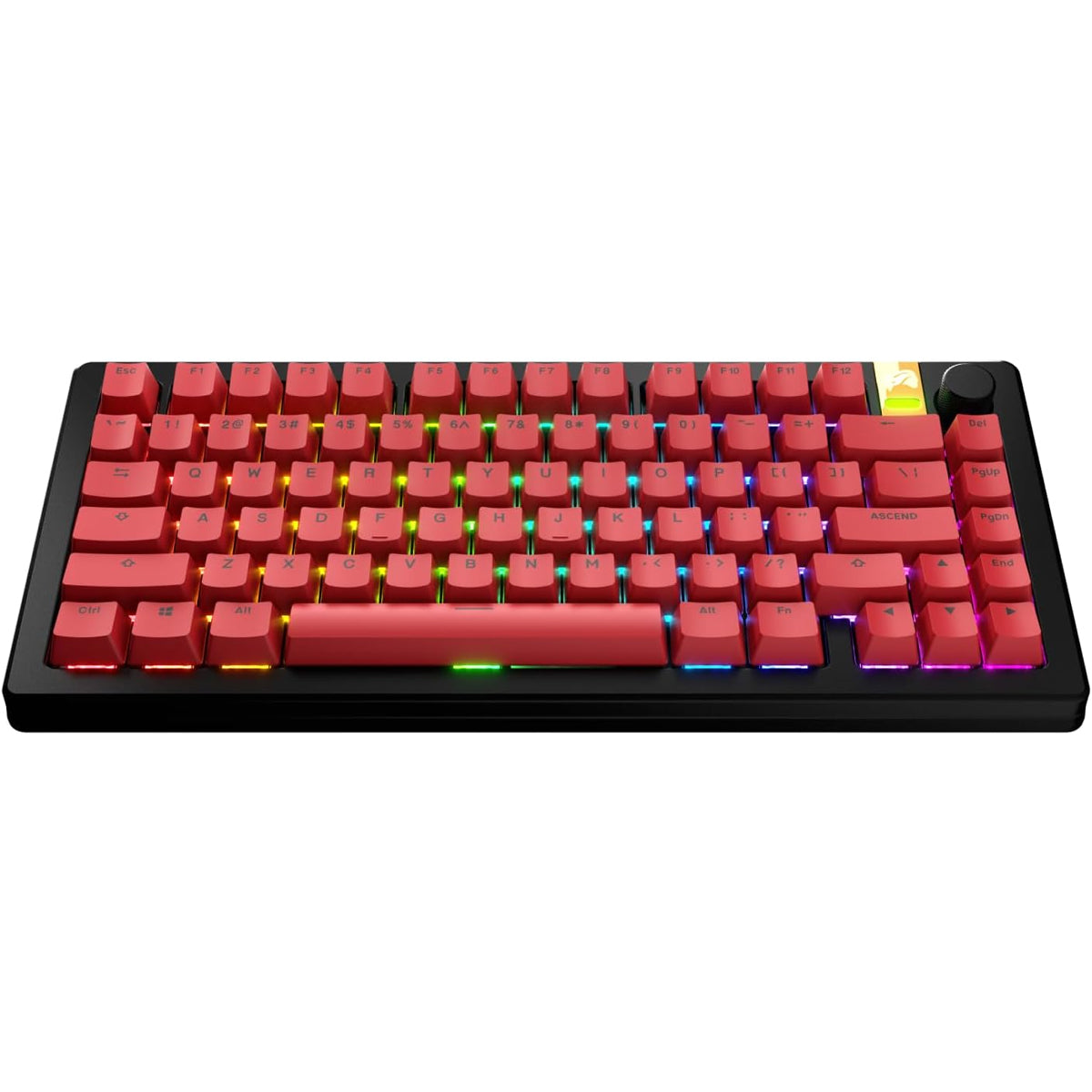 Glorious GPBT Basics Keycaps 130 Keys (Classic Black, Potion Pink, Epic Purple, Revive Red)