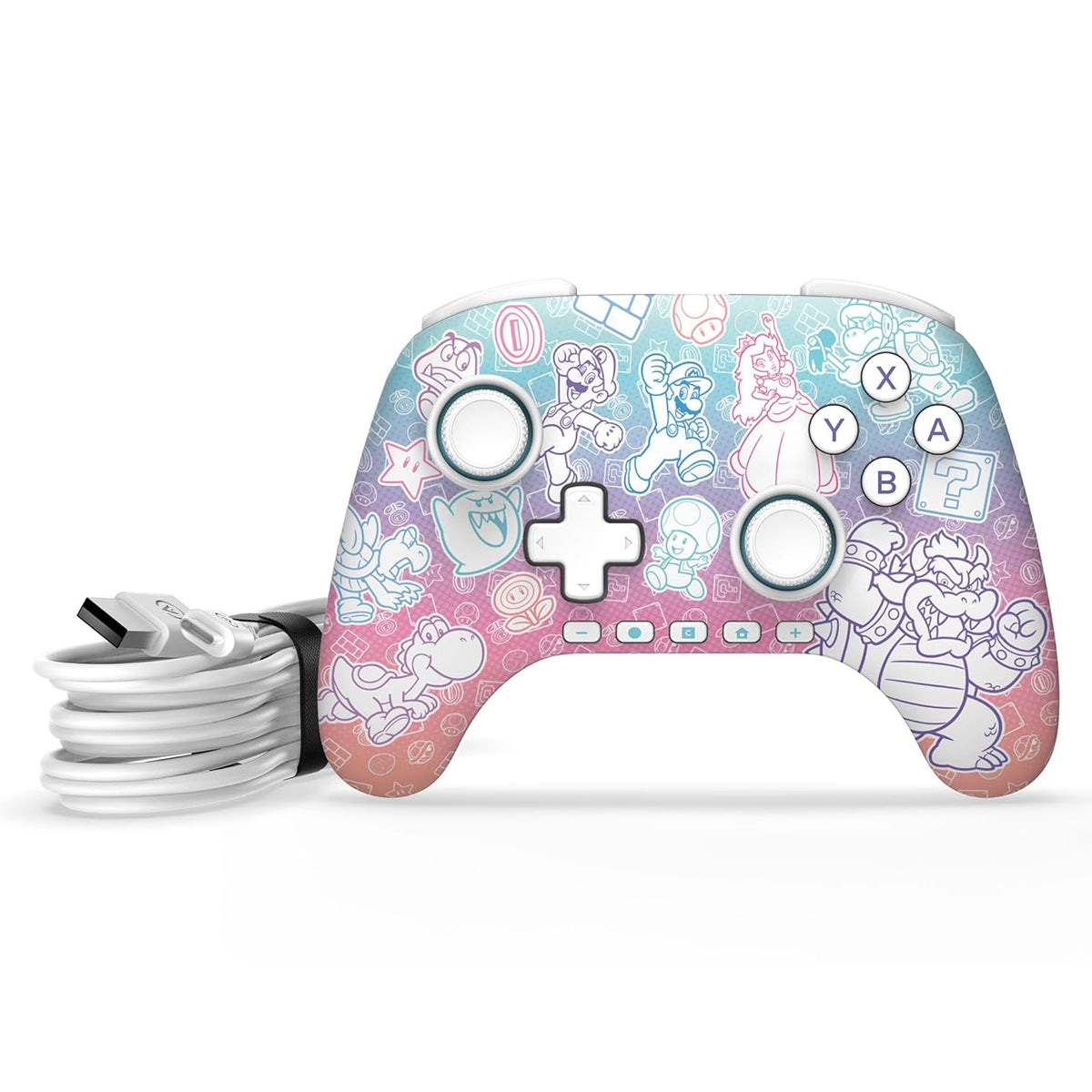 PowerA Advantage Wired Controller for Nintendo Switch 2 (Mushroom Kingdom) (NSGP0526-01)