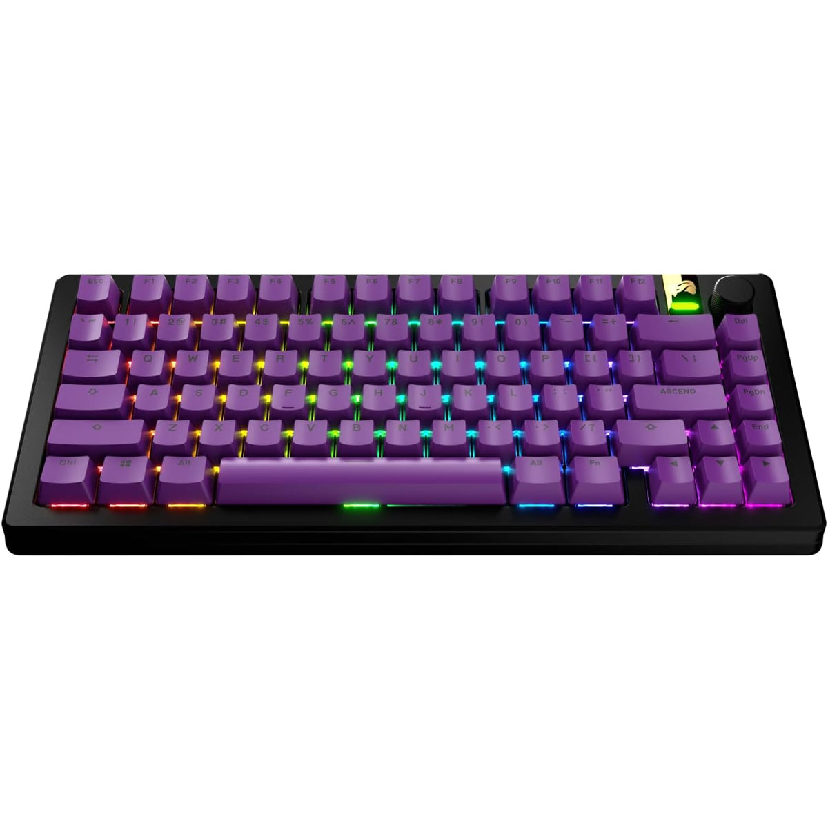 Glorious GPBT Basics Keycaps 130 Keys (Classic Black, Potion Pink, Epic Purple, Revive Red)