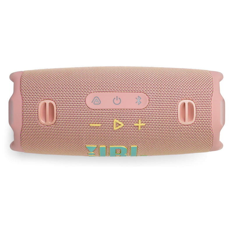 JBL Charge 6 Portable Waterproof & Drop-Proof Bluetooth Speaker (Black, Blue, Funky Black, Pink)