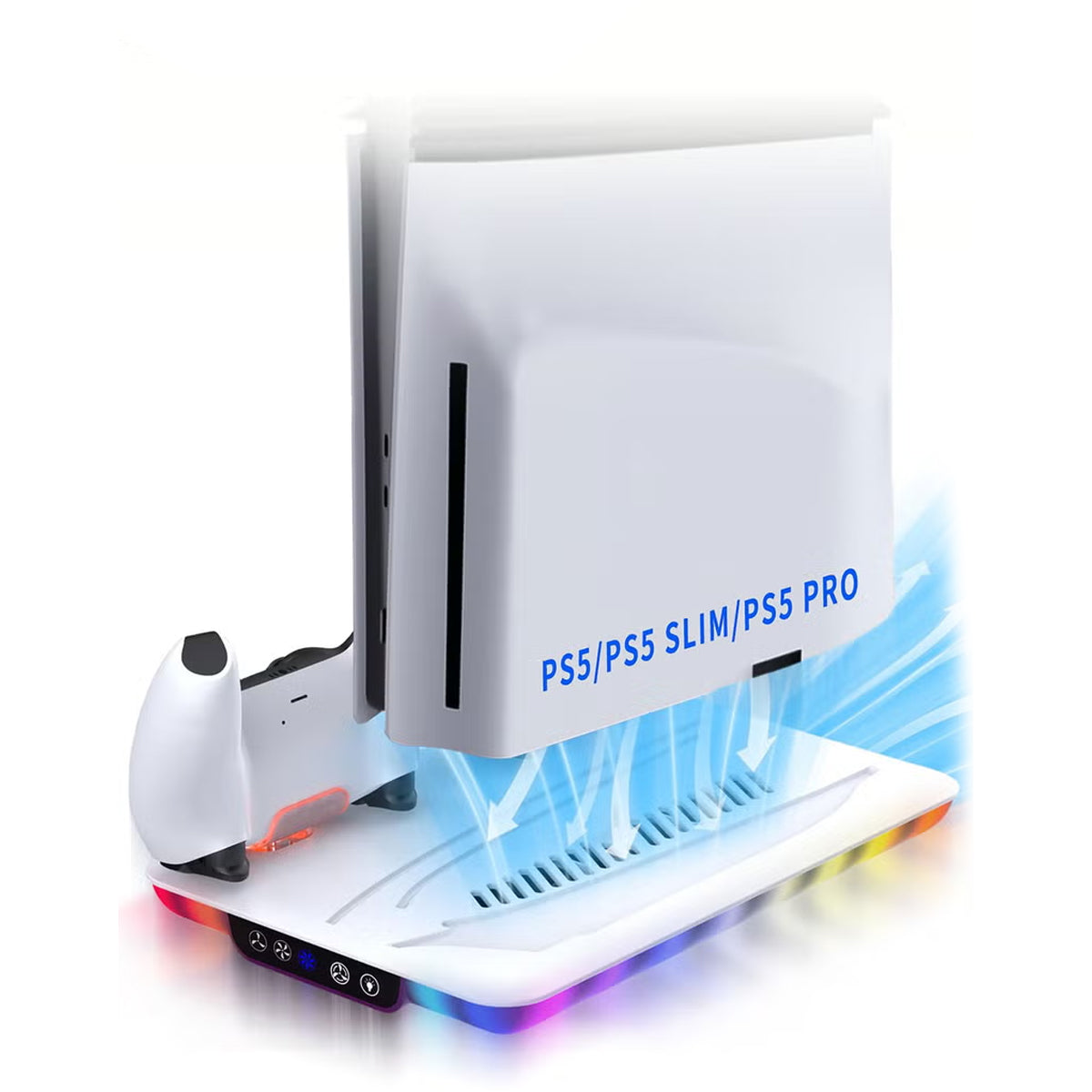 Dobe Multi-Function Cooling Charging Dock for PS5 / PS5 Slim / PS5 Pro TP5-35103B