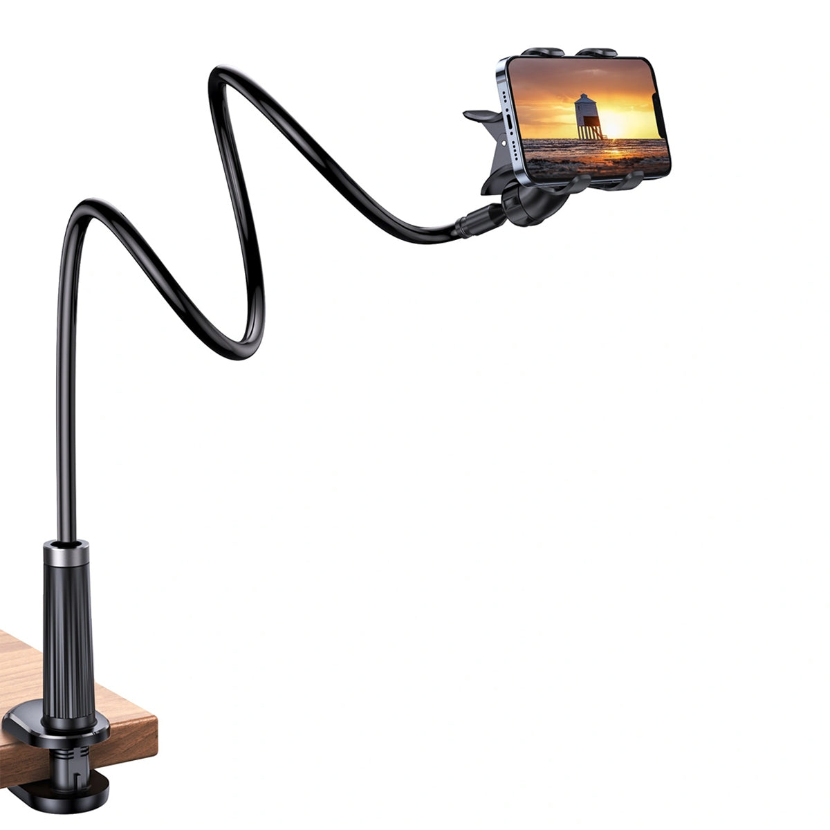 Ugreen Phone Holder with Flexible Long Arm - 90cm (Black) (LP113/80906)