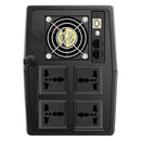 Prolink PRO1501SFCU-4U 1500VA 900W Super-Fast Charging Line Interactive UPS
