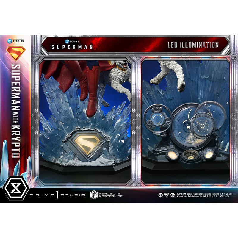 Real Elite Masterline Superman (2025 Film) Superman with Krypto