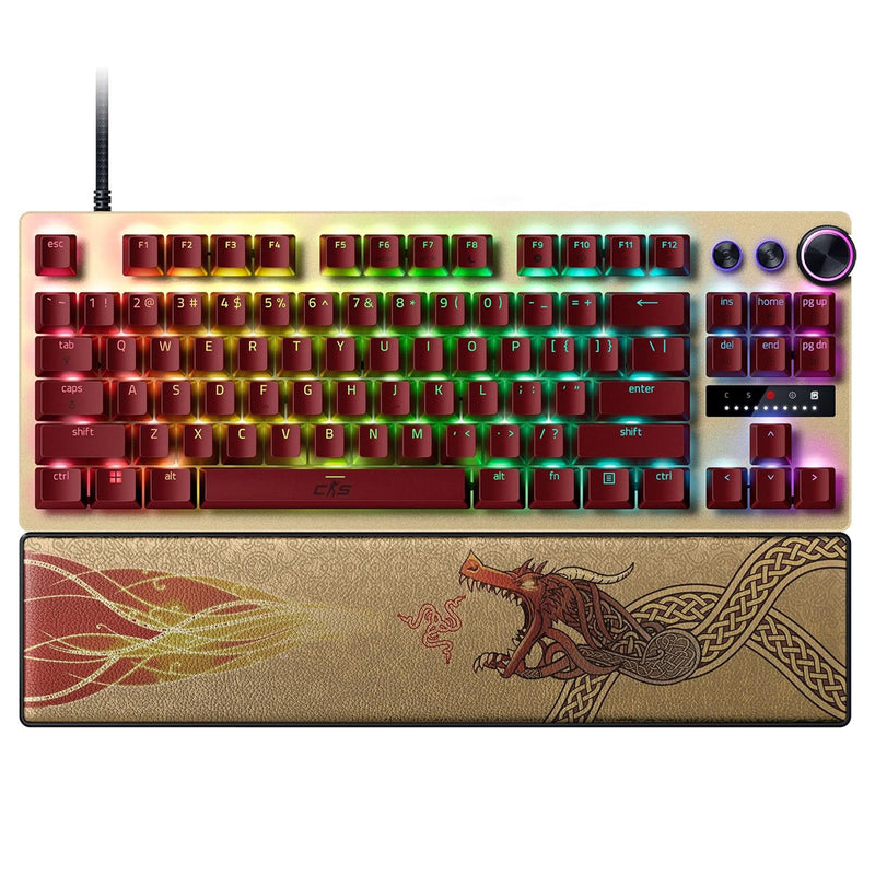 Razer Huntsman V3 Pro Tenkeyless Analog Optical Esports Keyboard (Counter-Strike 2 Ed.)