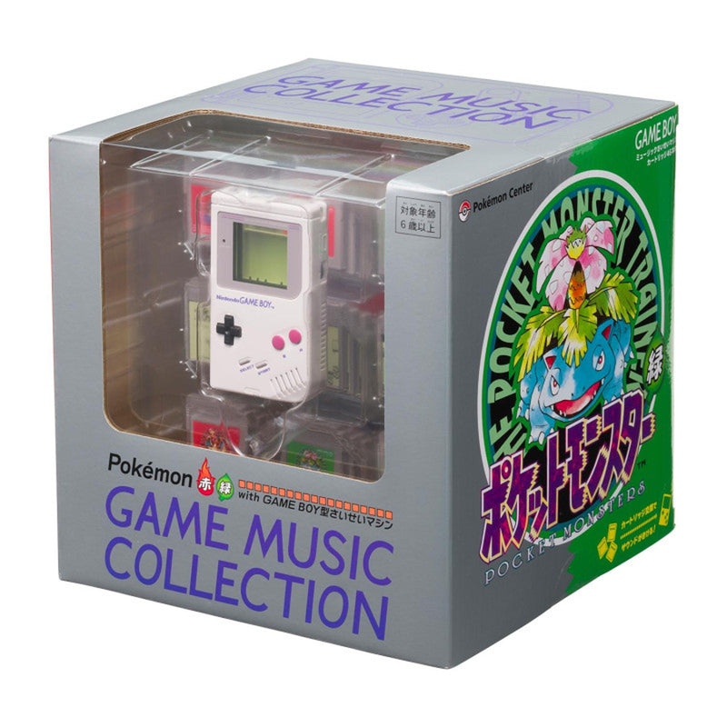 Pokemon Red & Green Game Music Collection with Game Boy-Shaped