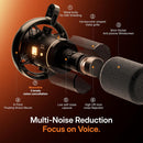 Maono PD200WS Hybrid Podcast Dynamic Wireless RGB Microphone