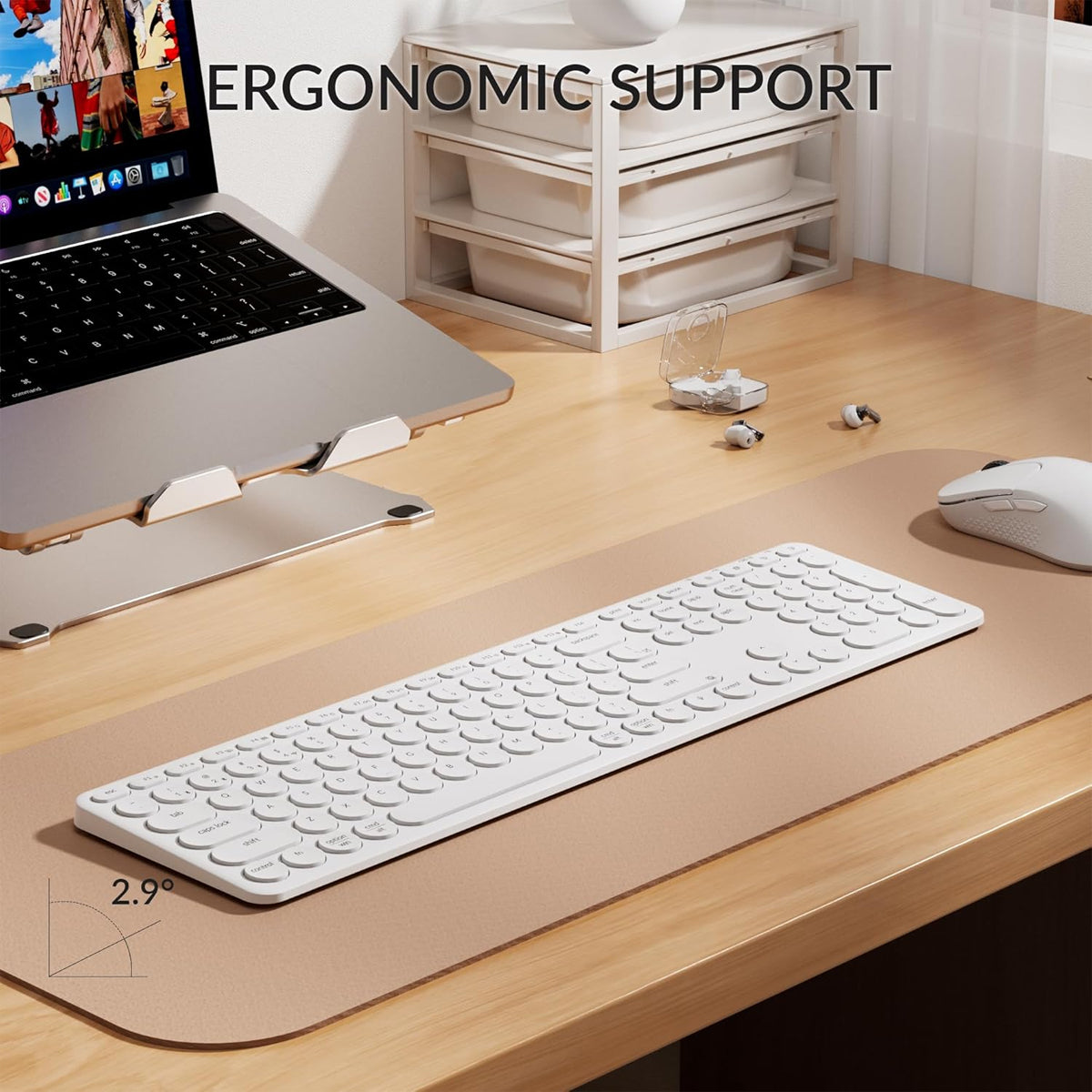 Keychron B5 Pro Ultra-Slim Lightweight Full-Size Wireless Keyboard