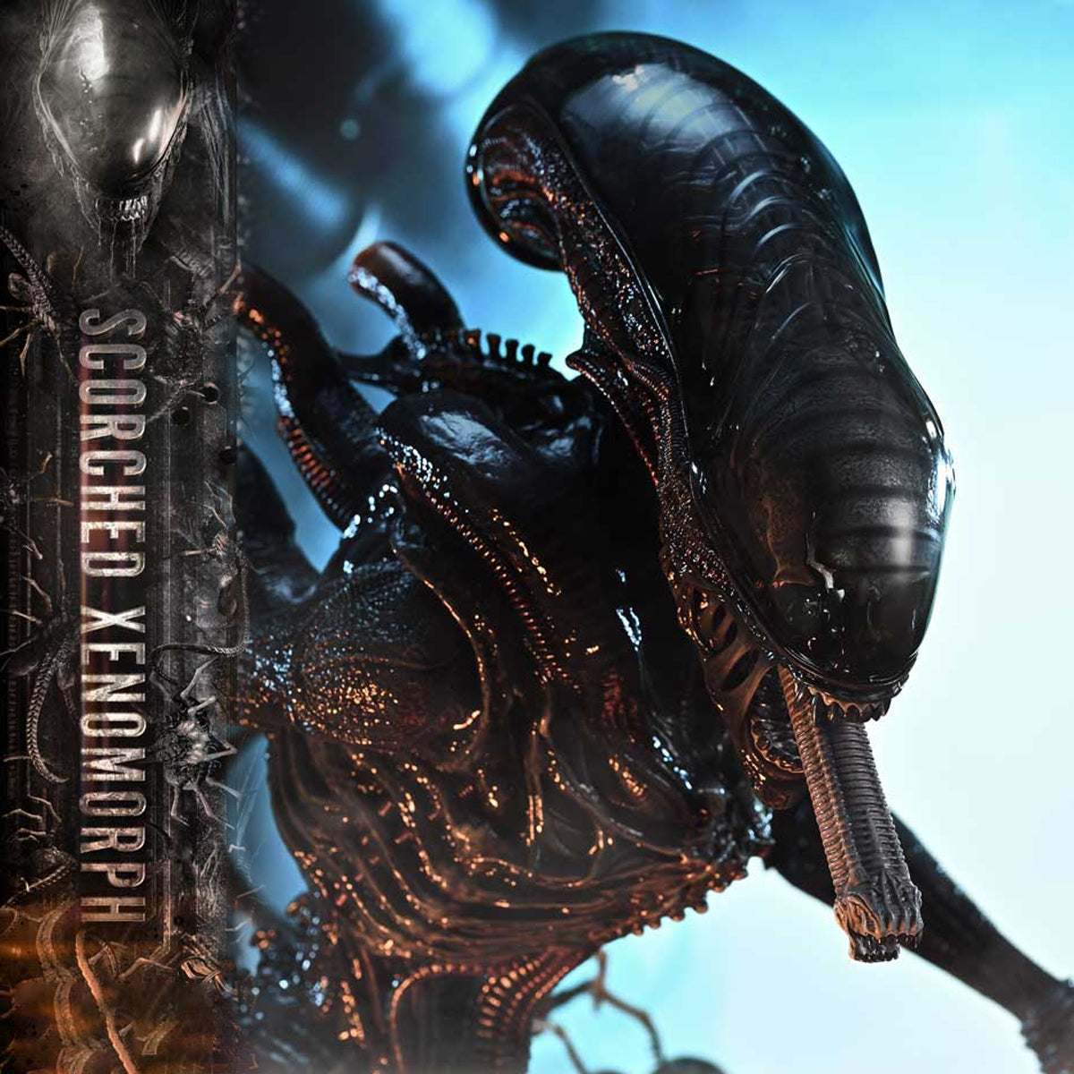 Museum Masterline XL Alien: Romulus Scorched Xenomorph
