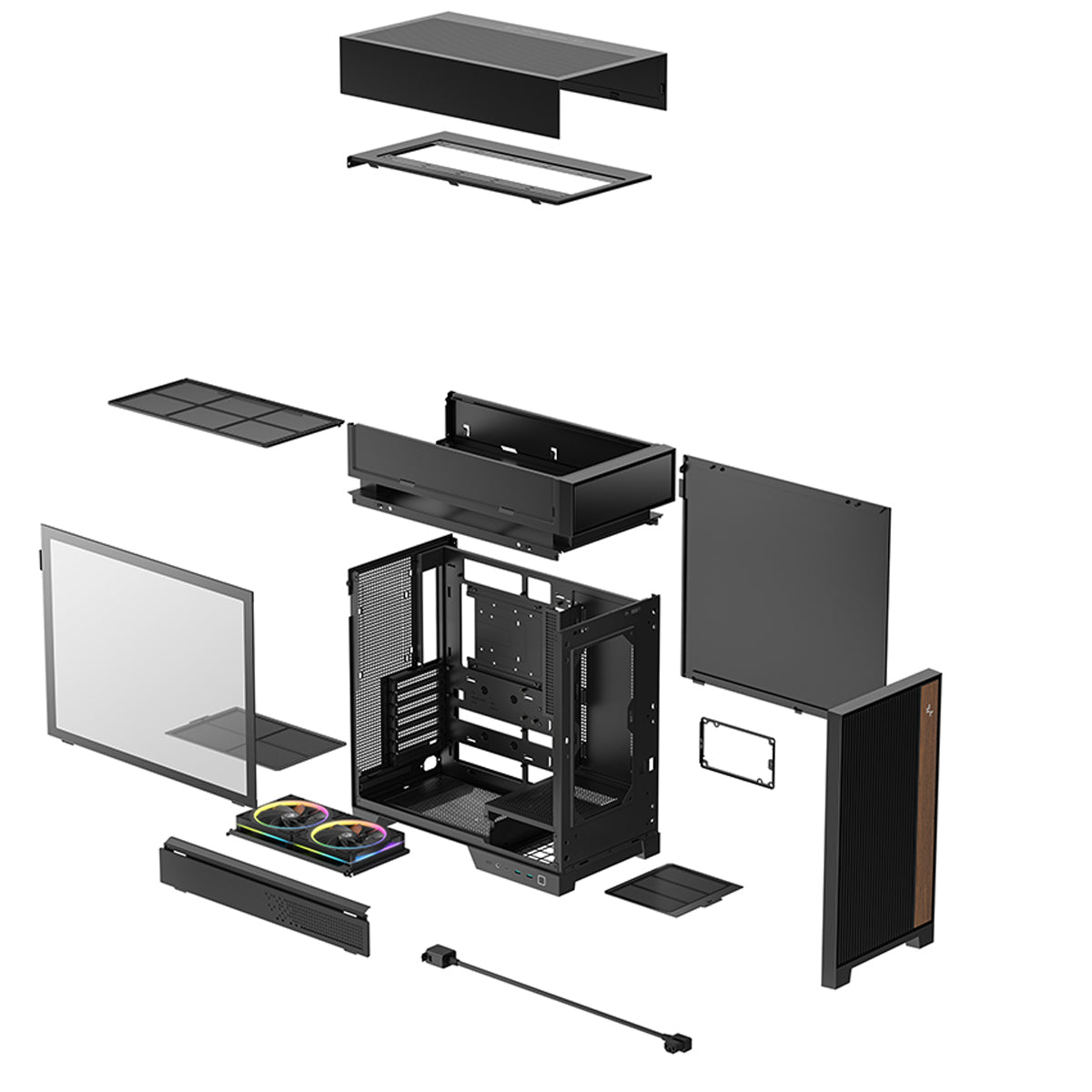 DeepCool CL660 High Cooling Performance ATX Compact Case