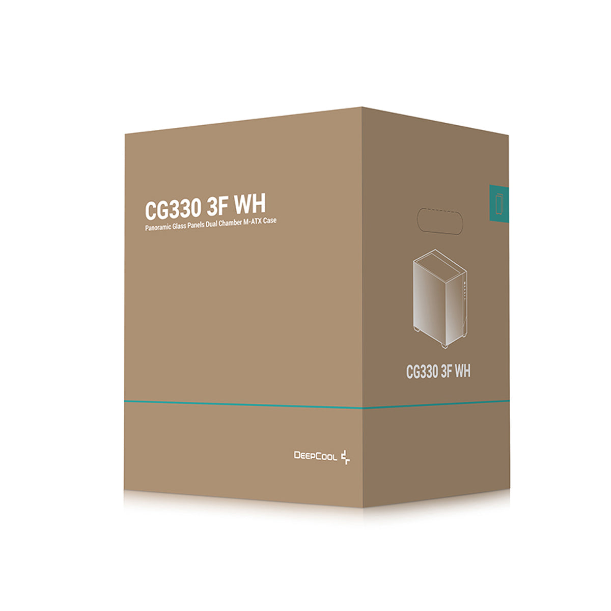 DeepCool CL6600 ATX PC Case with 360mm ARGB Liquid Cooler