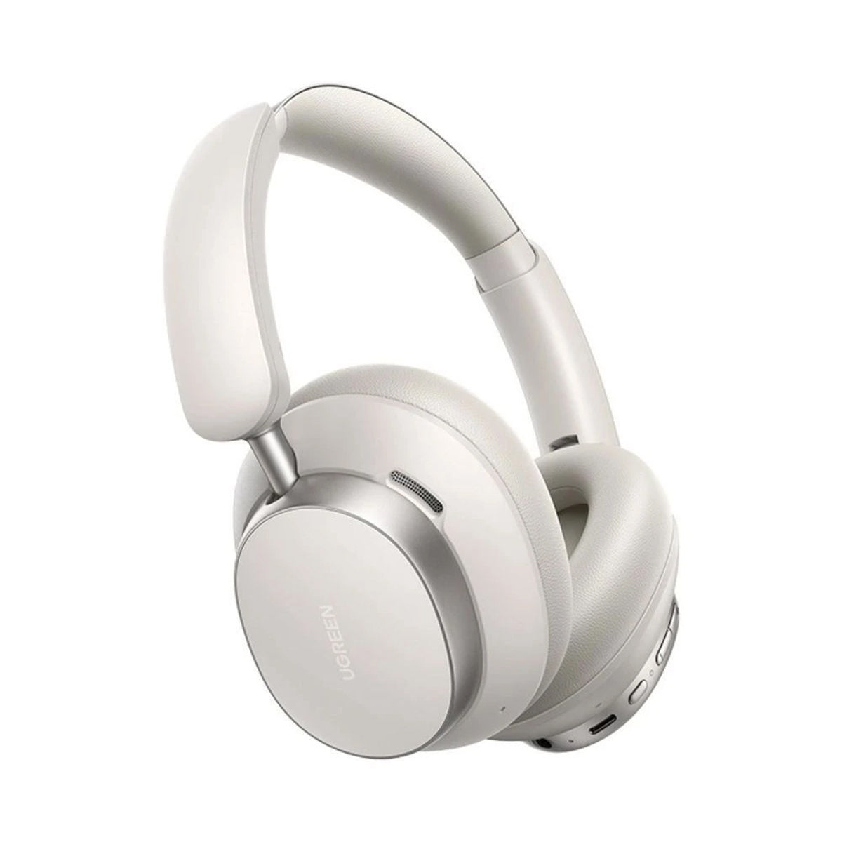 Ugreen Studio Pro Hybrid Active Noise-Cancelling Headphones (Black, White)