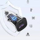 Ugreen 2-Port USB-C PD + USB-A QC 30W Fast Car Charger (EC305/25845)