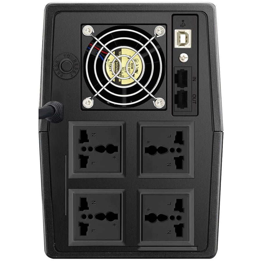 Prolink PRO2000SFCU-4U 2000VA 1200W Super-Fast Charging Line Interactive UPS with Built-in AVR