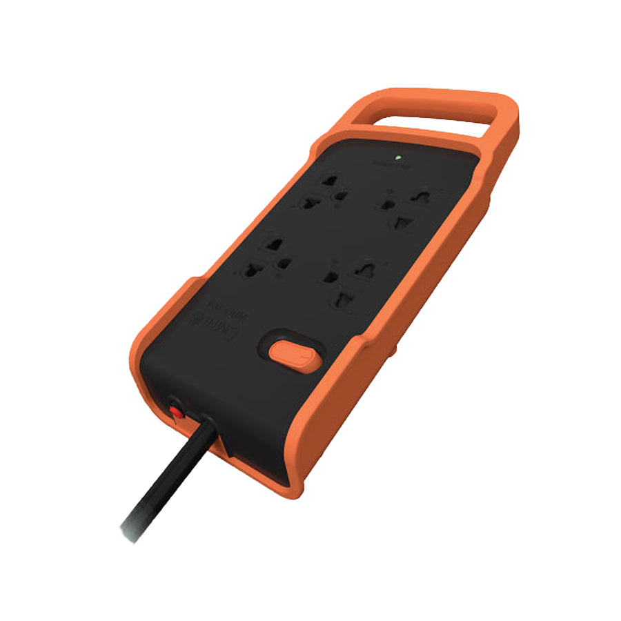 OMNI Heavy Duty 4-Gang Extension Cord - 6m (WRO-204)
