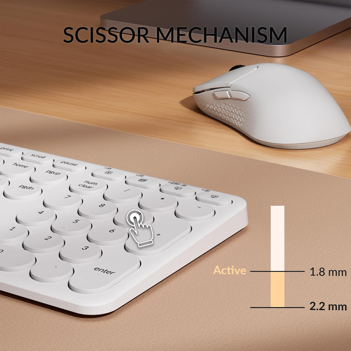 Keychron B5 Pro Ultra-Slim Lightweight Full-Size Wireless Keyboard