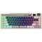 Royal Kludge RK M70 Tri-Mode RGB 73 Keys Hot-Swappable Mechanical Keyboard Mocha Grey 