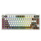 Royal Kludge RK L75 Tri-Mode RGB 85 Keys Hot-Swappable Mechanical Keyboard Palm Green