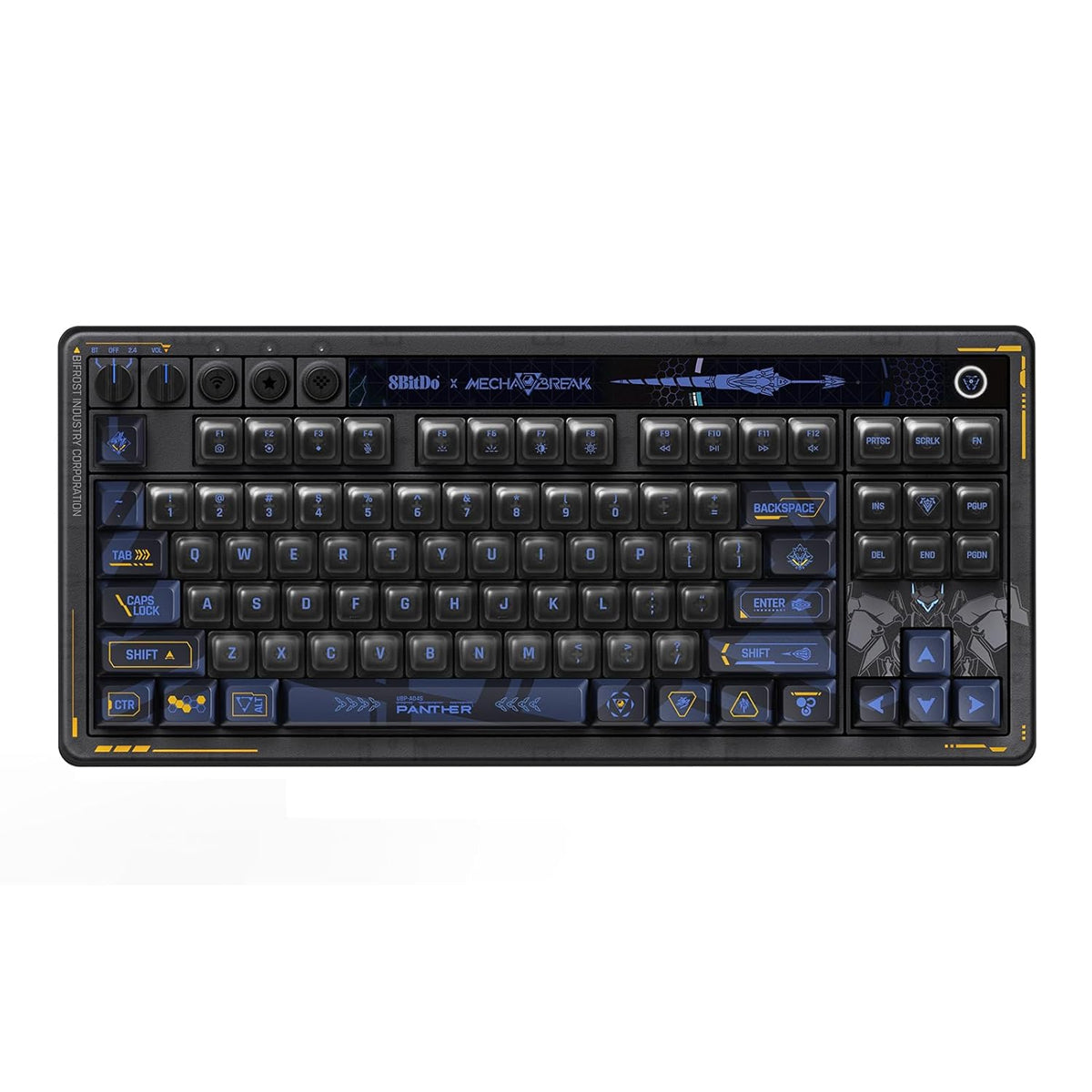 8Bitdo Retro 87 Mechanical Keyboard Mecha Break Panther Edition (85HD)