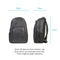 Vention Water-Repellent Laptop Backpack - 20L (Black) (KRMB0)