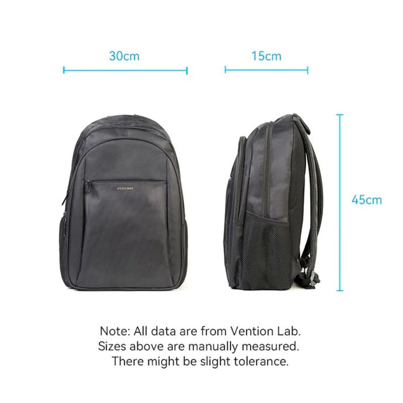 Vention Water-Repellent Laptop Backpack - 20L (Black) (KRMB0)