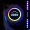 ID-Cooling SL360 XE LCD AIO Liquid CPU Cooler (Black, White)