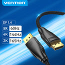 Vention 8K DisplayPort Cable - 1.5M, 2M, 5M (HCCBG, HCELH, HCELJ)