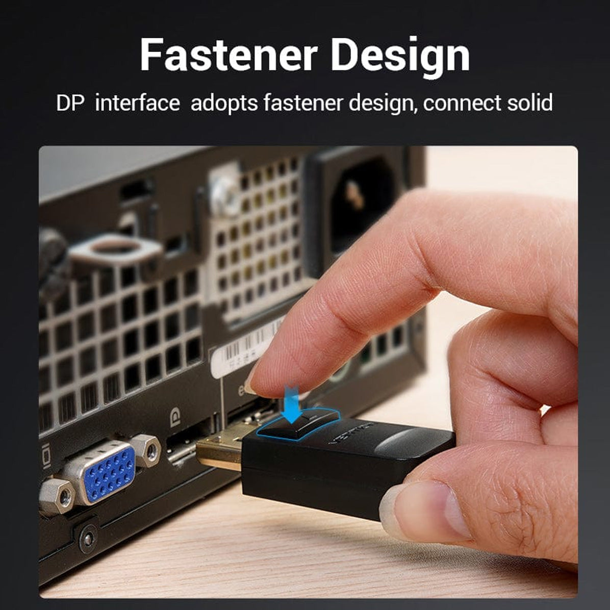 Vention DisplayPort to VGA Cable - 1.5M (HBLBG)