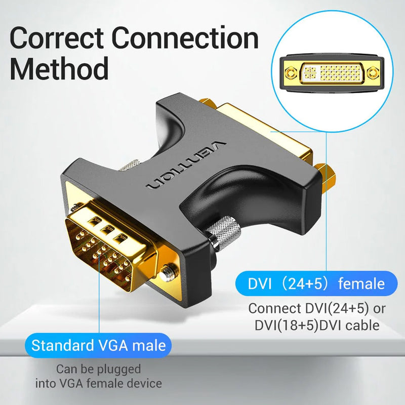 Vention VGA Male to DVI Female Adapter (DDDB0)
