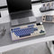 Royal Kludge RK-S85 Tri-Mode RGB 85 Keys Hot Swappable Mechanical Keyboard Horizon Blue