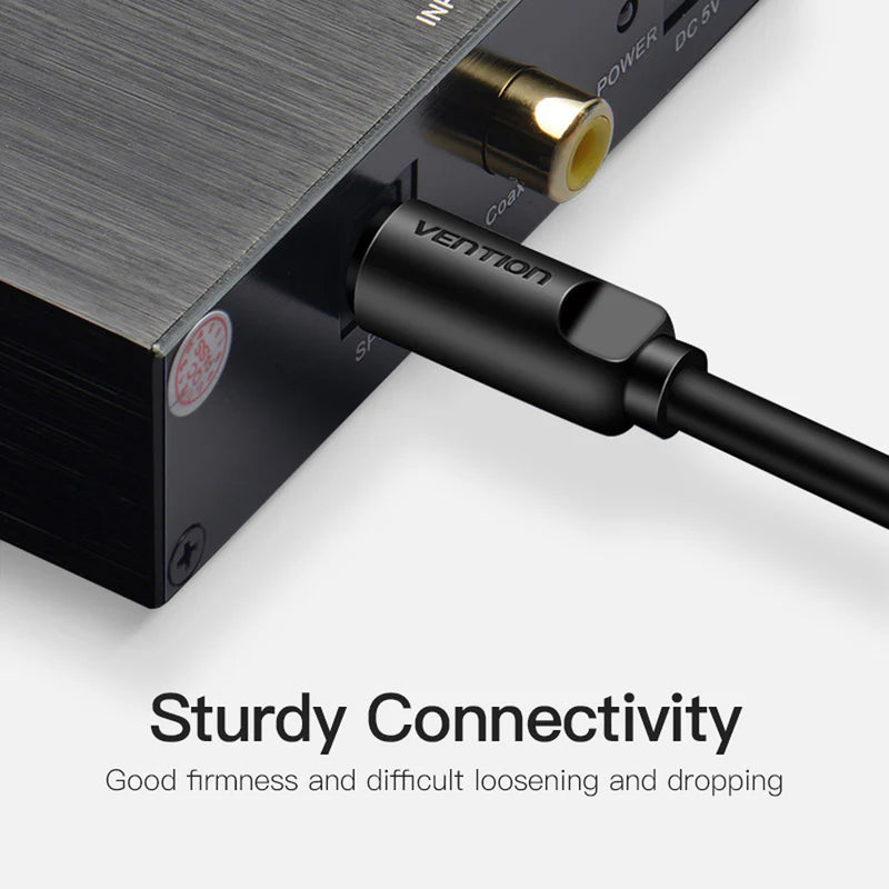 Vention Optical Fiber Audio Cable - (1.5M, 3M, 5M)  (BAEBG, BAEBI, BAEBJ)