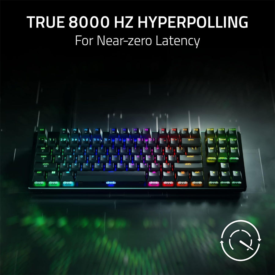 Razer Huntsman V3 HE Magnetic Tenkeyless 8KHz - Hall Effect Magnetic Esports Keyboard