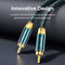 Vention Cotton Braided RCA Male to Male Coaxial Audio Cable - Green Copper Type 2M (BCTGH)