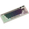 Royal Kludge RK M70 Tri-Mode RGB 73 Keys Hot-Swappable Mechanical Keyboard Mocha Grey 