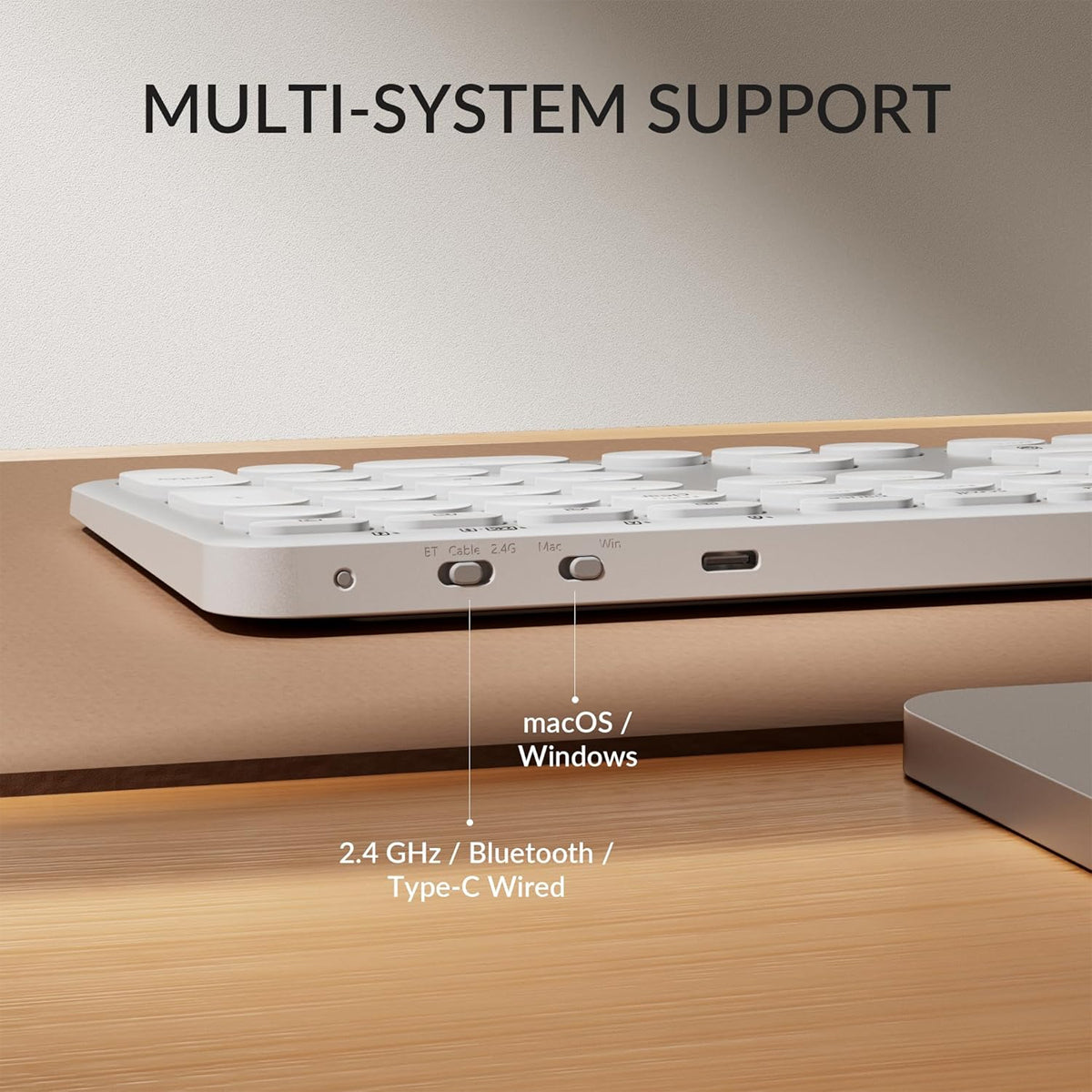 Keychron B5 Pro Ultra-Slim Lightweight Full-Size Wireless Keyboard