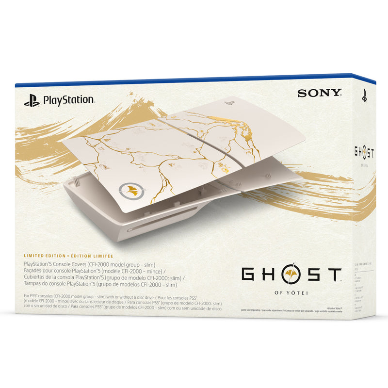 PS5 Console Covers Ghost of Yotei Gold Limited Edition Pre-Order Downpayment