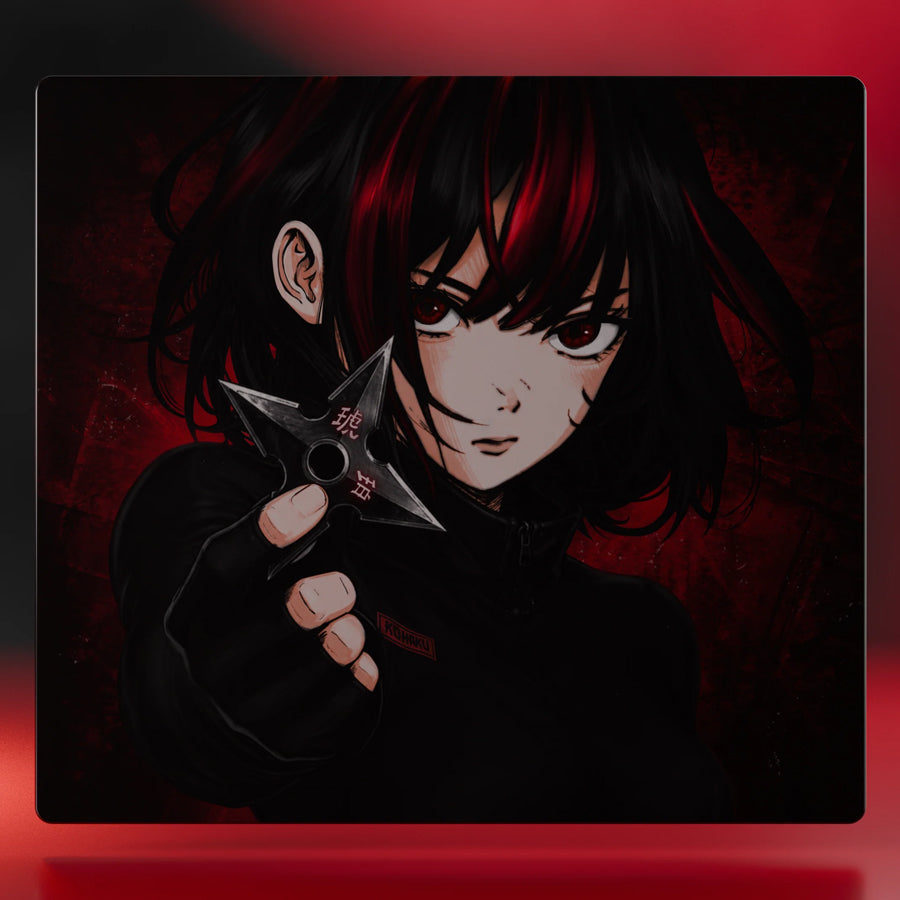Tekkusai Kohaku Glass Mousepad (500x450x2mm)