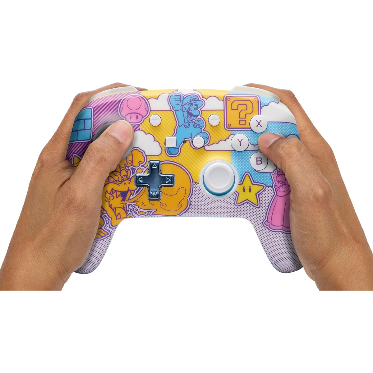 PowerA Enhanced Wireless Controller for Nintendo Switch (Mushroom Kingdom Pop Art) (NSGP0341-01)